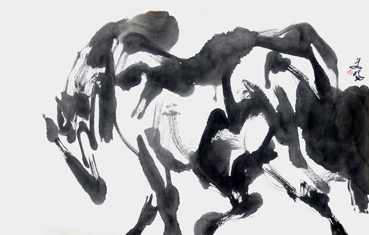 出版《黑马白马》,《何远鸣泼墨重彩》,《何远鸣画马》等多种画集.